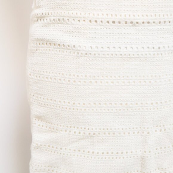 Off-White Crochet Mini Skirt 🕊️ ZARA - Picture 3 of 8